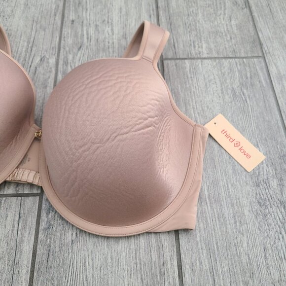 ThirdLove 24/7 Classic T-Shirt Bra Beige Women's Size 40F (NWT) - Picture 6 of 12